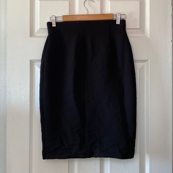 VTG 90’s ESCADA Wool Pencil Skirt - Picture 1 of 14
